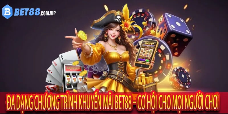 Đa dạng chương trình khuyến mãi Bet88 – Cơ hội cho mọi người chơi